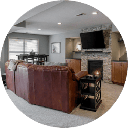 Design Ideas for Your Des Moines Basement Remodel - Basement In-Law Unit or In-Law Suite | Compelling Homes