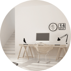 Design Ideas for Your Des Moines Basement Remodel - Basement Home Office | Compelling Homes