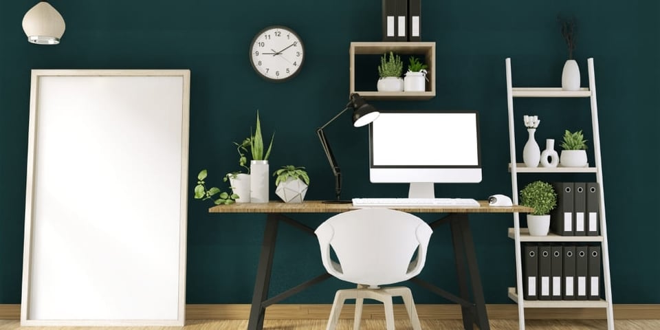 5 Ideas for Designing a Functional Home Office Setup to Work From Home in Des Moines | Compelling Homes, Des Moines, IA