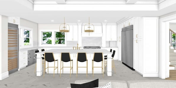 South of Grand Whole Home Renovation | Design Renderings for a Modern Home Remodel by Compelling Homes