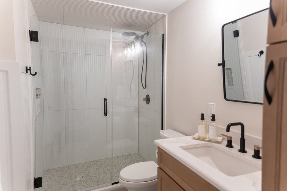 Ankeny Remodeled bathroom 